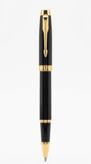 Parker IM Premium Rollerball Pen – Black Gold Trim product image
