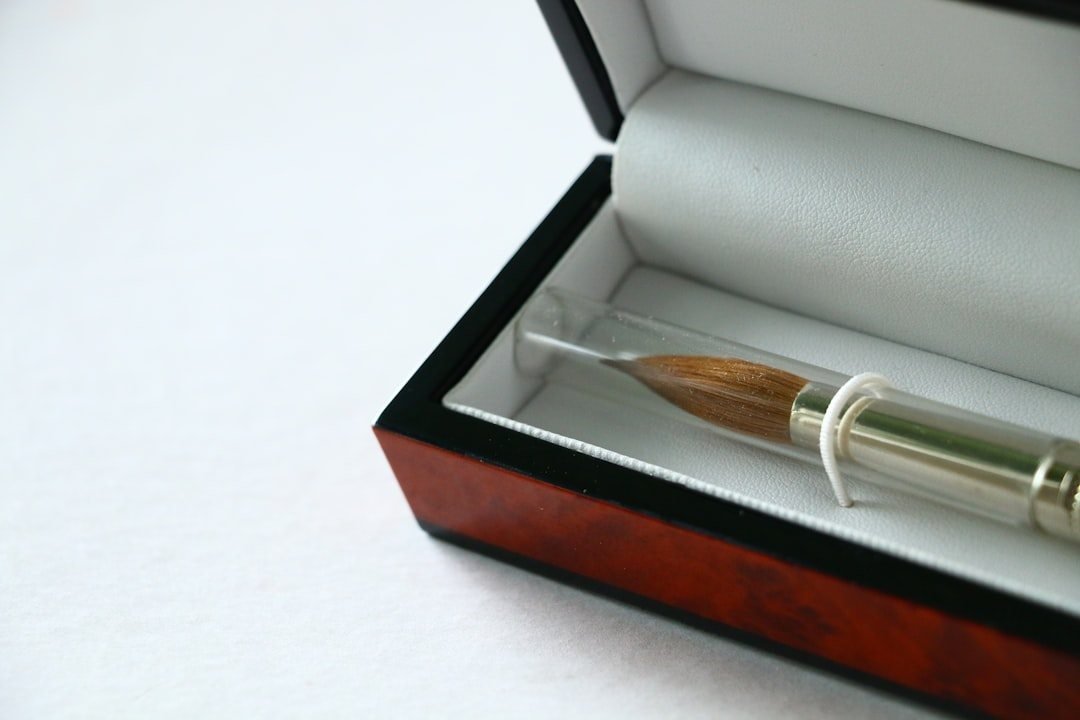 Pen in luxury presentation box
